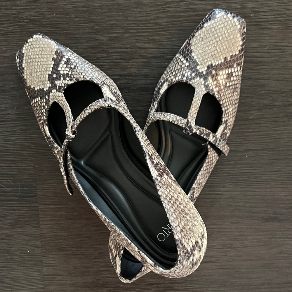Franco sarto Snakeskin Pattern Women's Shoes